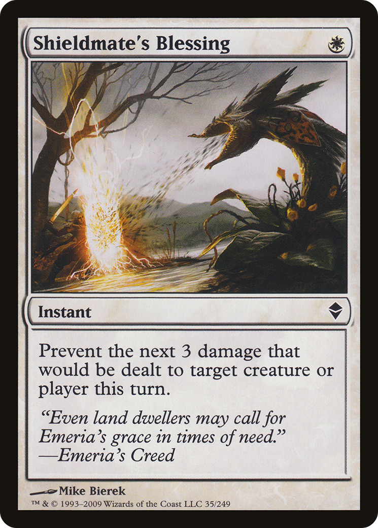 Shieldmate's Blessing (035) - Zendikar