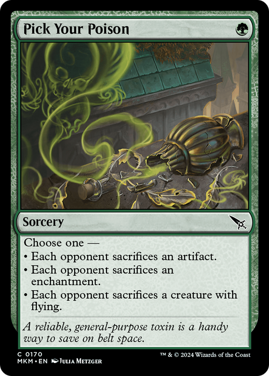 Pick Your Poison [Murders at Karlov Manor] Foil