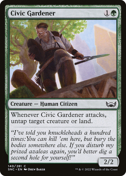 Civic Gardener [Streets of New Capenna] Foil