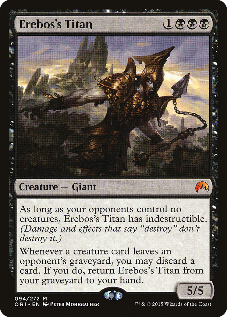 Erebos's Titan [Magic Origins] Foil