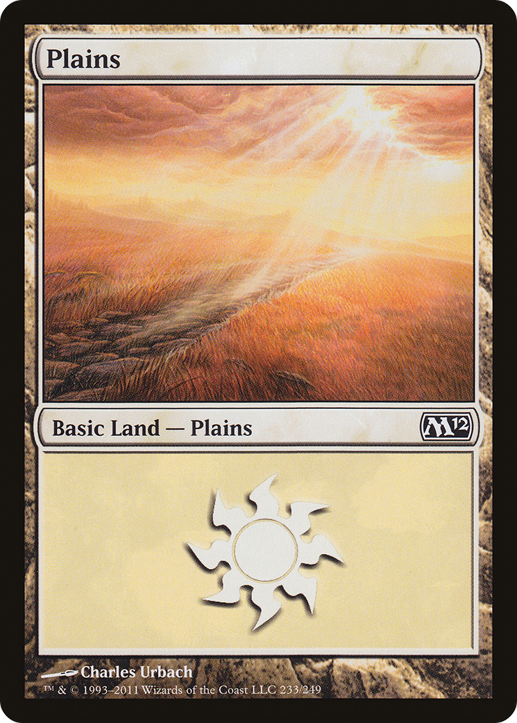 Plains (233) [Magic 2012] Foil