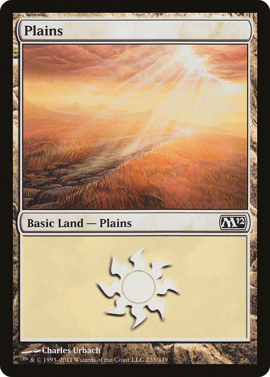 Plains (233) [Magic 2012] Foil