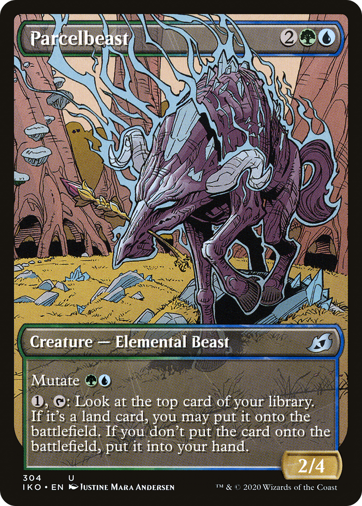 Parcelbeast (Showcase) (304) Foil - Ikoria: Lair of Behemoths