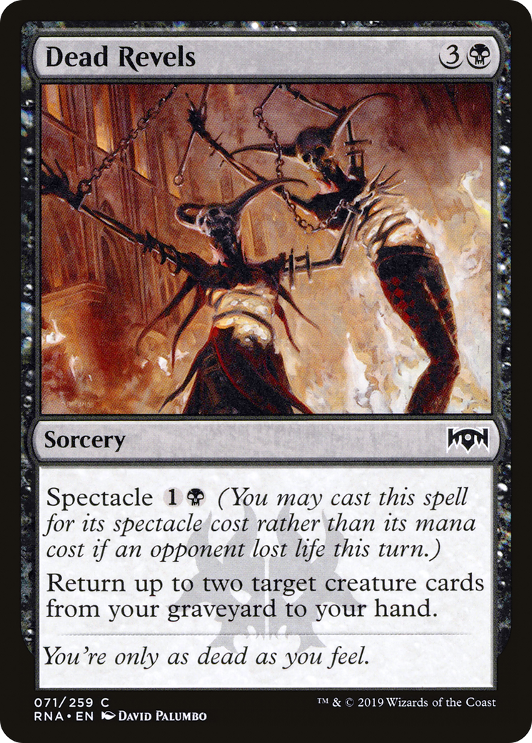 Dead Revels [Ravnica Allegiance] Foil