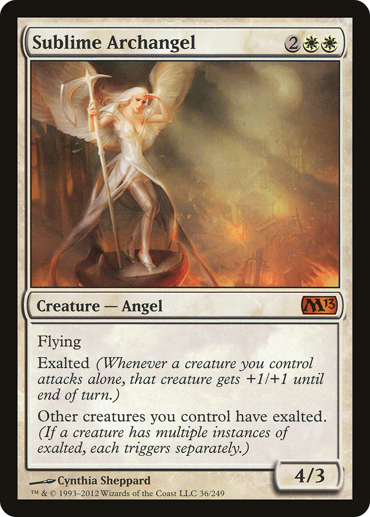 Sublime Archangel [Magic 2013] Foil
