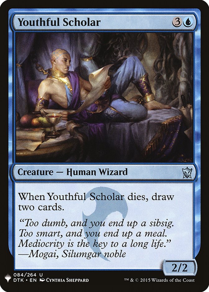 Youthful Scholar [Mystery Booster] | Silver Goblin