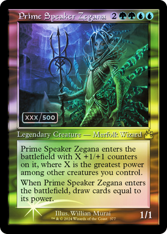 Prime Speaker Zegana Foil (377Z)
