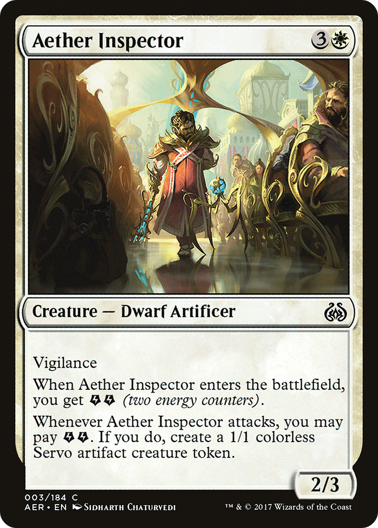 Aether Inspector [Aether Revolt] Foil