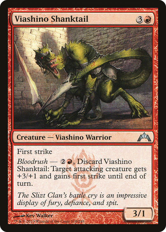 Viashino Shanktail [Gatecrash] Foil