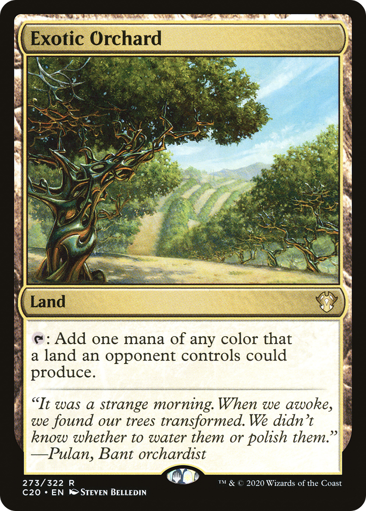 Exotic Orchard [Commander 2020] | Silver Goblin