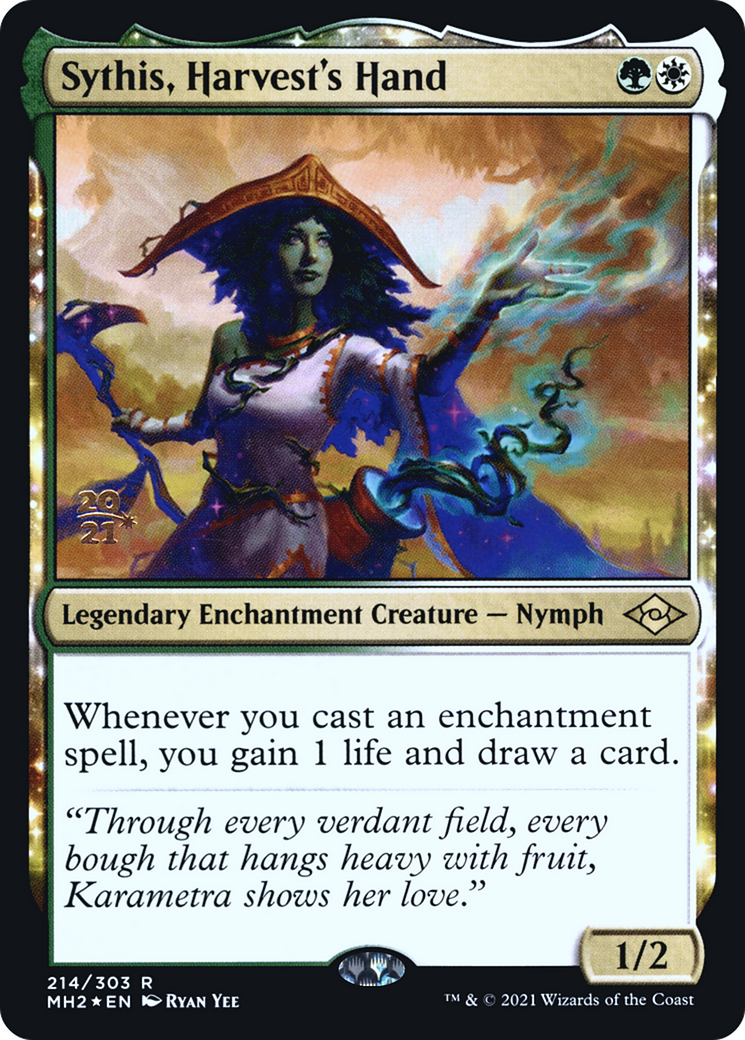 Sythis, Harvest's Hand (214) Foil - Modern Horizons 2 Promos