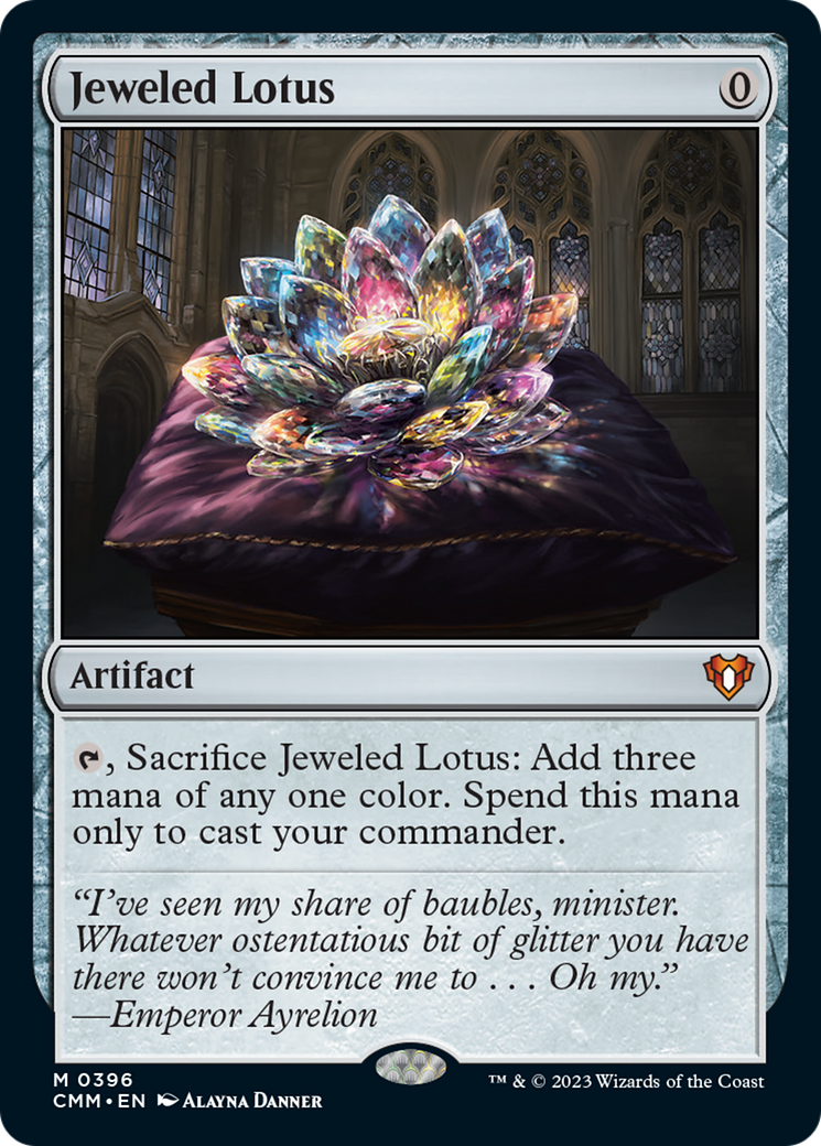 Jeweled Lotus [Commander Masters] | Silver Goblin