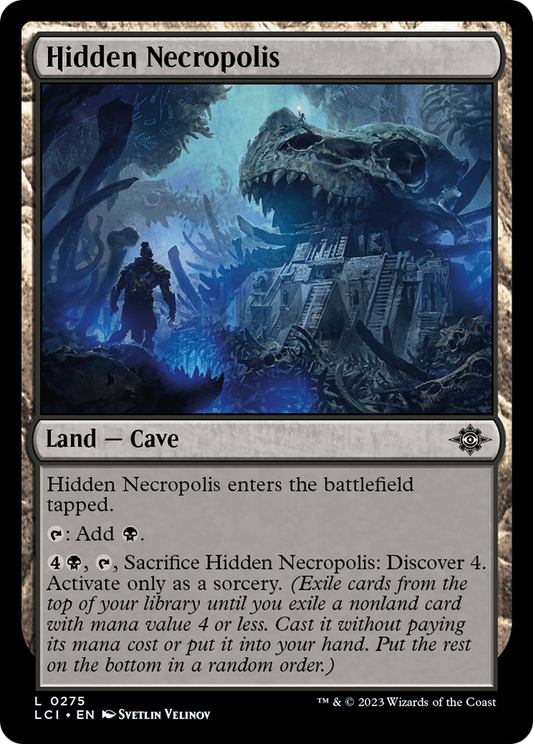 Hidden Necropolis [The Lost Caverns of Ixalan] Foil