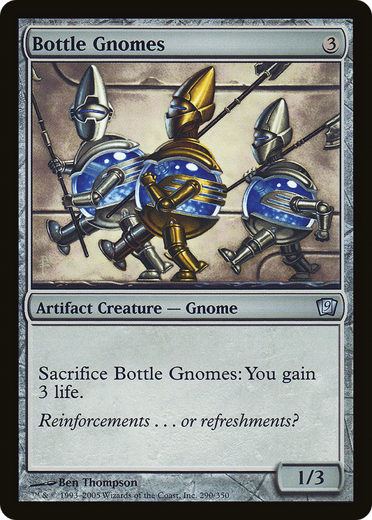 Bottle Gnomes (290) Foil - Ninth Edition