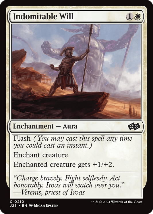 Indomitable Will (210)