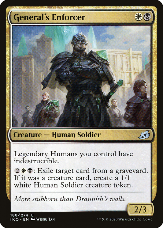 General's Enforcer [Ikoria: Lair of Behemoths] Foil