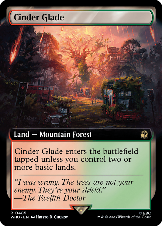 Cinder Glade (Extended Art) [Doctor Who] Foil
