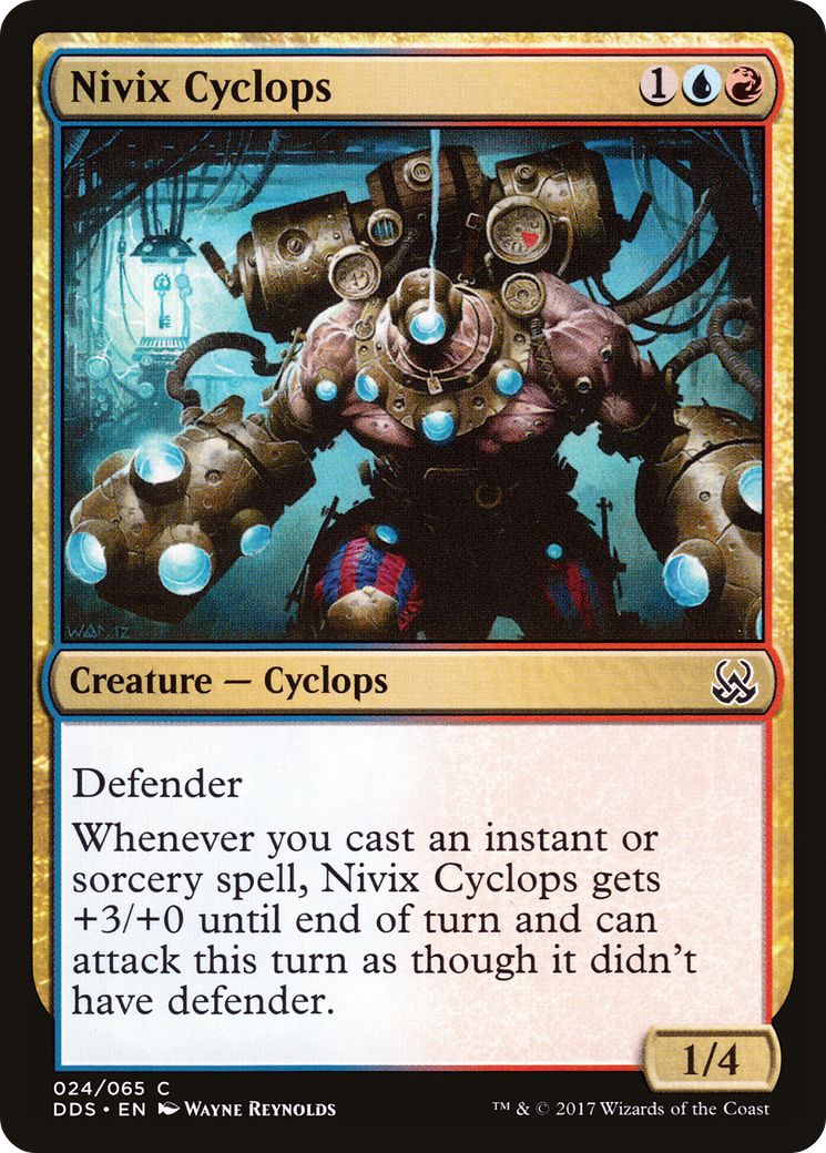 Nivix Cyclops [Duel Decks: Mind vs. Might] | Silver Goblin