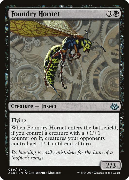 Foundry Hornet [Aether Revolt] Foil