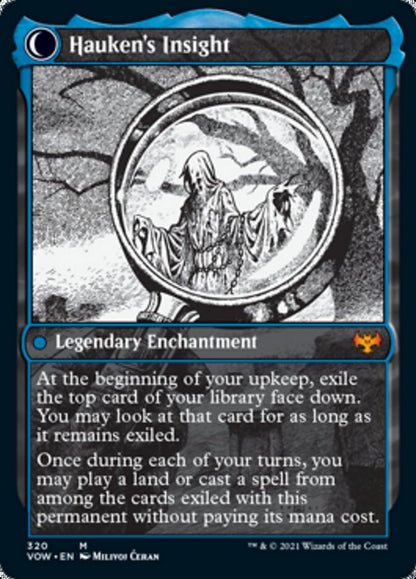 Jacob Hauken, Inspector // Hauken's Insight (Showcase Eternal Night) [Innistrad: Crimson Vow] Foil