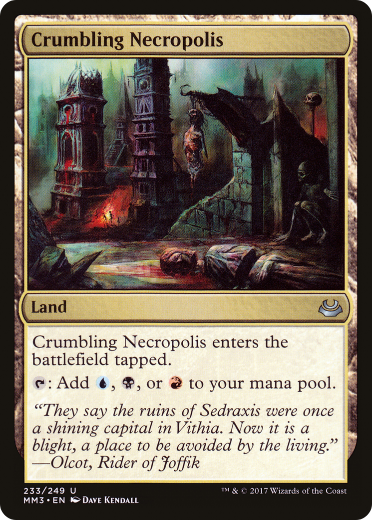 Crumbling Necropolis [Modern Masters 2017] | Silver Goblin