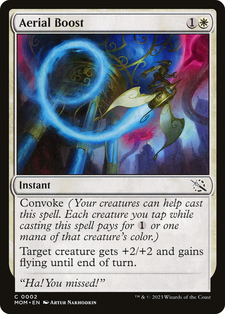 Aerial Boost [March of the Machine] Foil