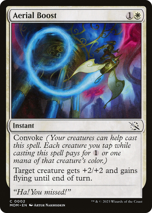 Aerial Boost [March of the Machine] Foil