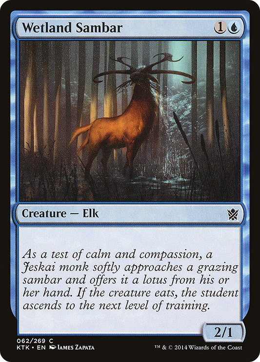 Wetland Sambar [Khans of Tarkir] Foil