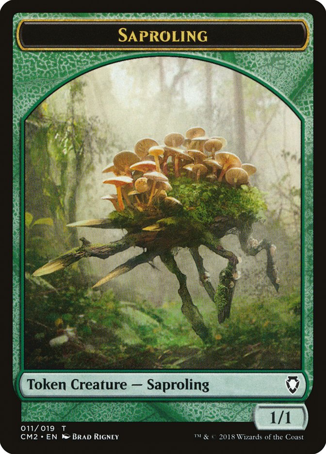 Saproling Token [Commander Anthology Volume II Tokens] | Silver Goblin