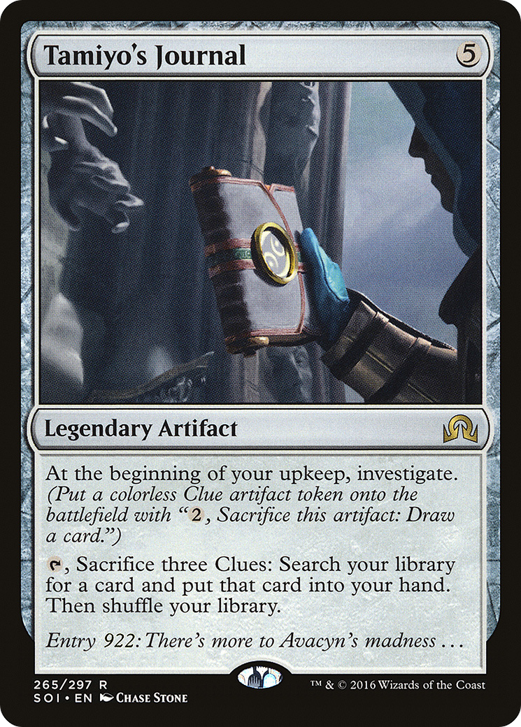 Tamiyo's Journal (Entry 922) (265) - Shadows over Innistrad