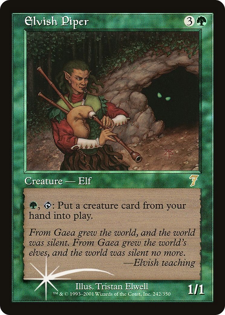 Elvish Piper (242) - Seventh Edition