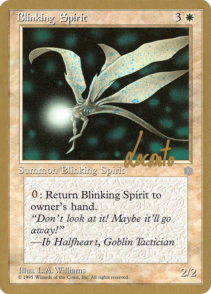 Blinking Spirit (Michael Loconto) [Pro Tour Collector Set] | Silver Goblin