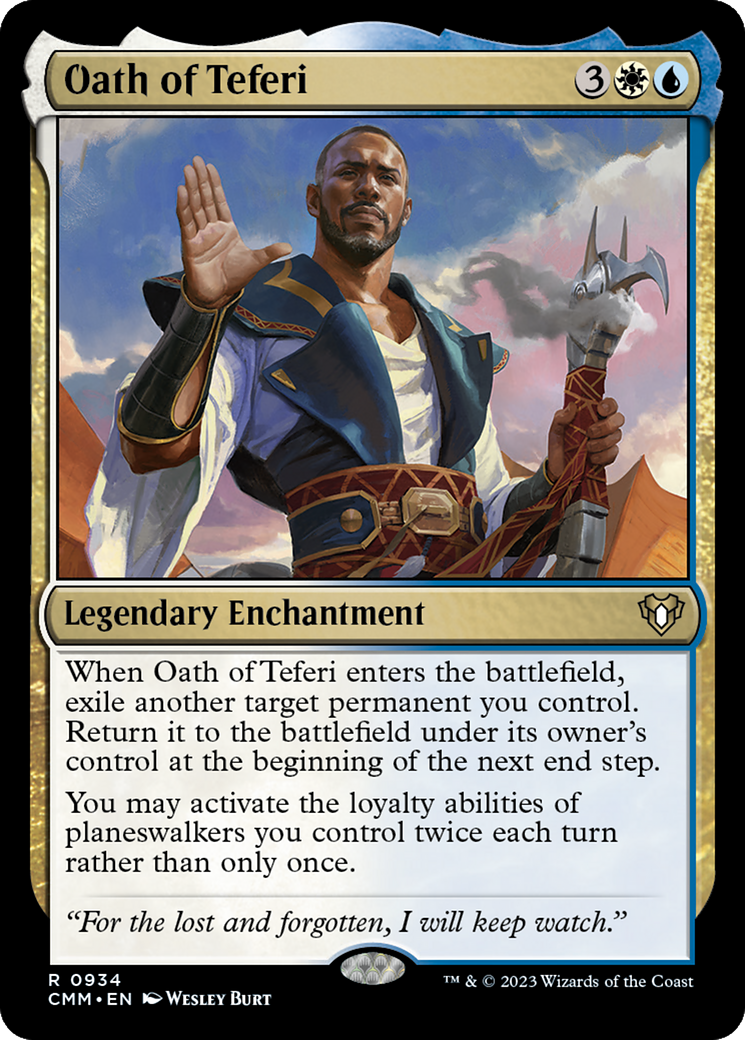 Oath of Teferi [Commander Masters] | Silver Goblin