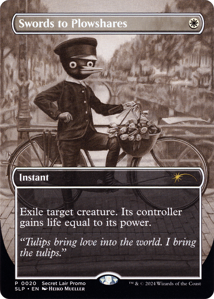 Swords to Plowshares [Secret Lair Showdown] Foil