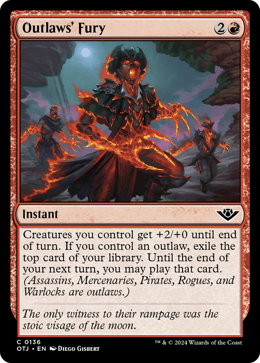 Outlaws' Fury [Outlaws of Thunder Junction] Foil