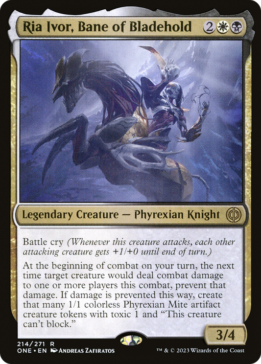 Ria Ivor, Bane of Bladehold [Phyrexia: All Will Be One] Foil