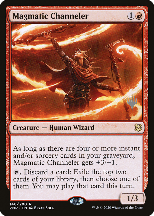 Magmatic Channeler (Promo Pack) [Zendikar Rising Promos] Foil