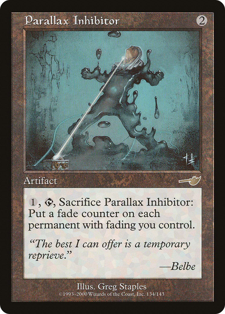 Parallax Inhibitor [Nemesis] Foil