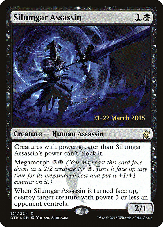 Silumgar Assassin [Dragons of Tarkir Prerelease Promos]