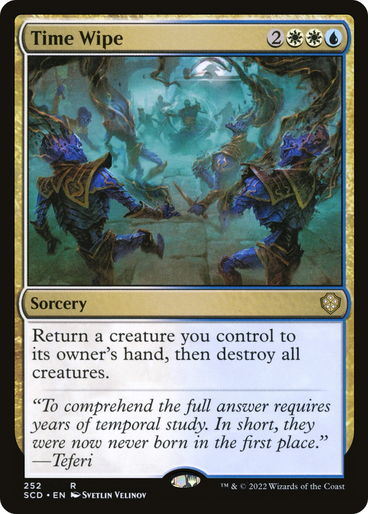 Time Wipe (252) - Starter Commander Decks