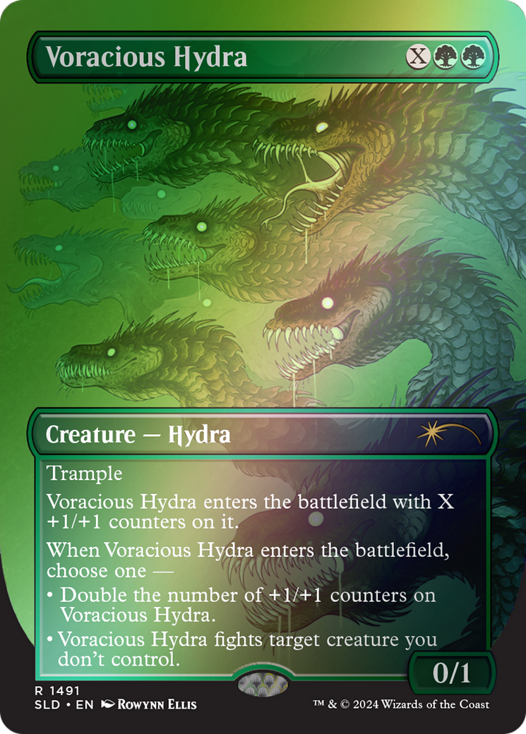 Voracious Hydra (Rainbow Foil) [Secret Lair Drop Series] | Silver Goblin