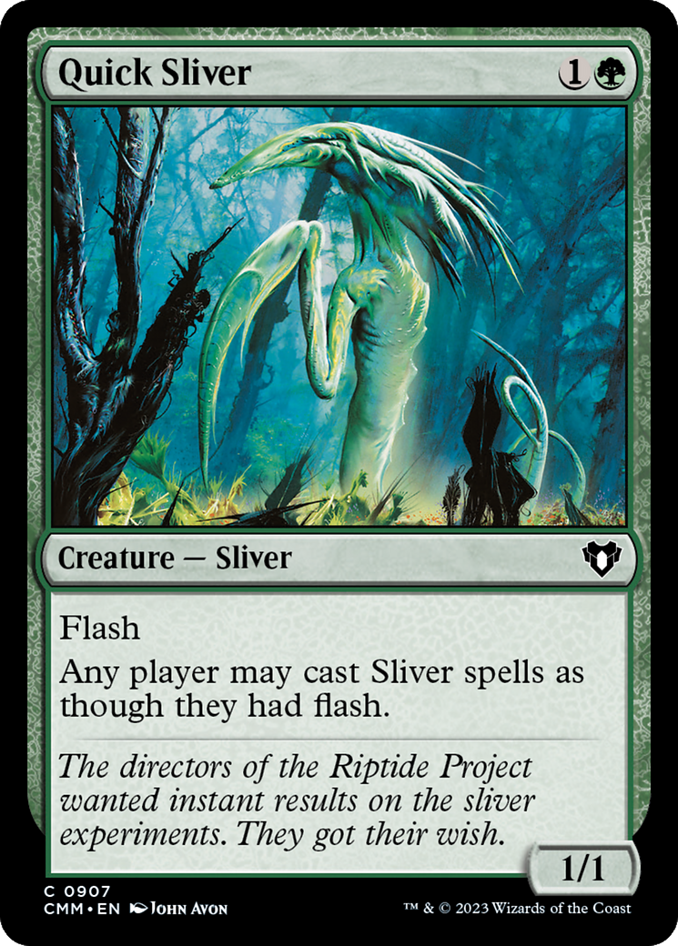 Quick Sliver [Commander Masters]