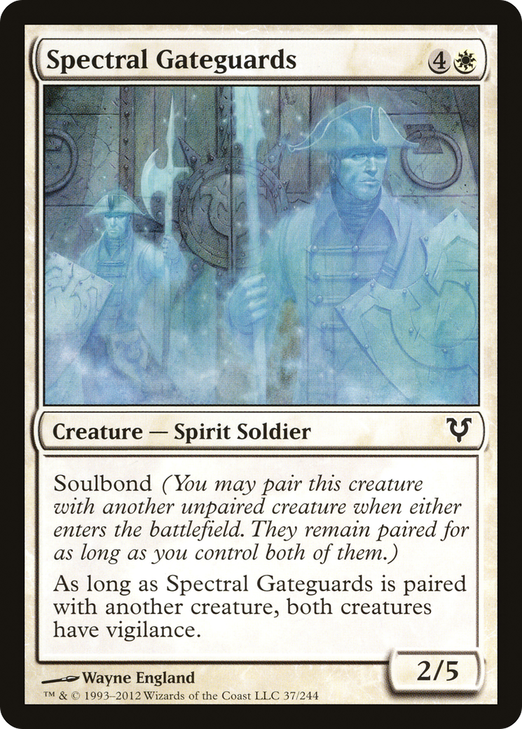Spectral Gateguards (037) - Avacyn Restored