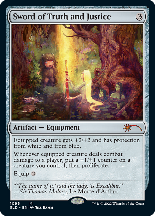 Sword of Truth and Justice [Secret Lair Drop Series] Foil