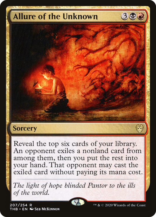 Allure of the Unknown [Theros Beyond Death] Foil