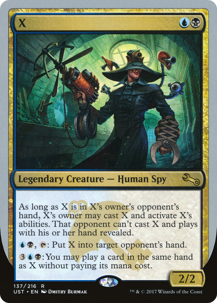 X [Unstable] Foil