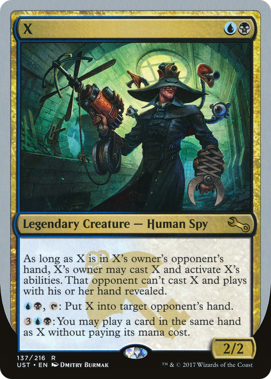 X [Unstable] Foil