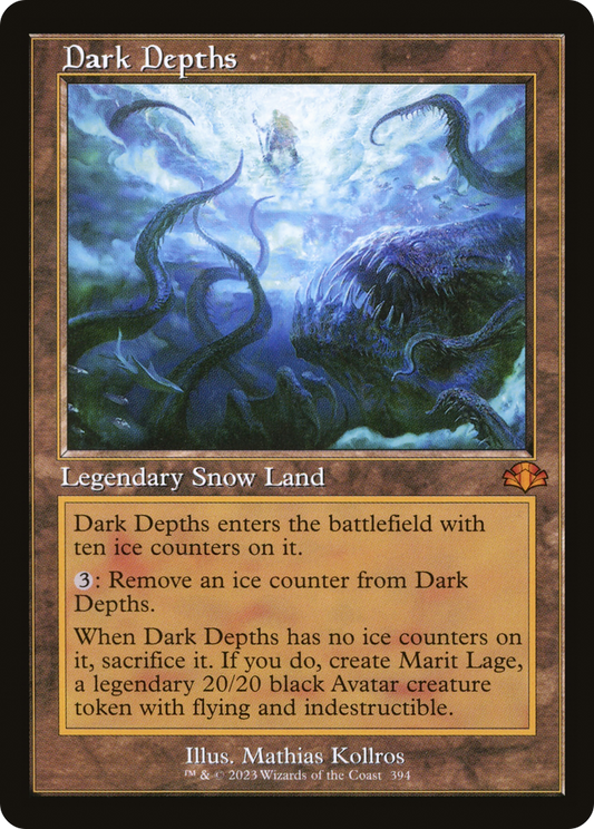 Dark Depths (Retro) [Dominaria Remastered] Foil