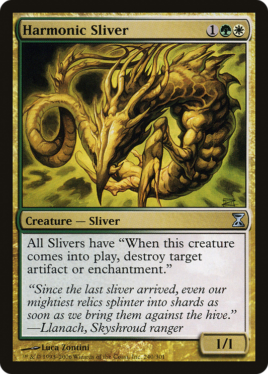Harmonic Sliver [Time Spiral] Foil
