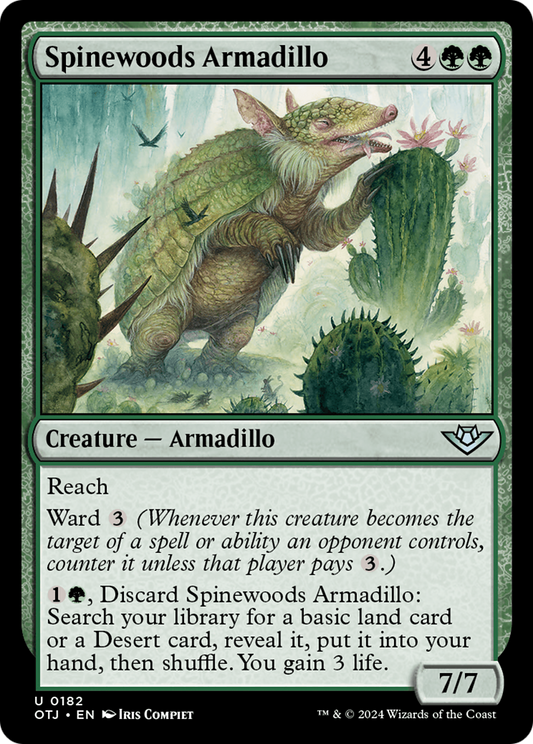 Spinewoods Armadillo [Outlaws of Thunder Junction] Foil